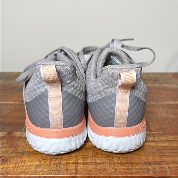 Nike Renew Gray and Pink Athletic Shoes with Breathable Mesh, Womens 12 - Picture 3 of 9